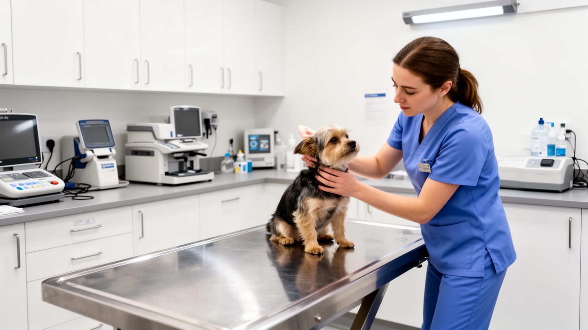 Sala de exames veterinários Animal Clinic Presidente Prudente